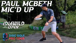 Paul McBeth Mic'd Up Practice Round - Idlewild 2020