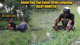 BIKIN GREGET❗❗SENSASI MANCING BELUT DAN NYETRUM BELUT