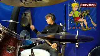 The Offspring - The Kids Aren't Alright (Drum Cover by Mihail, 12 y.o.)