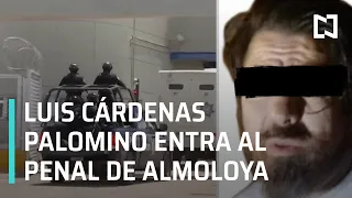 Luis Cárdenas Palomino es ingresado al penal del Altiplano - Las Noticias