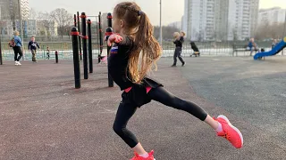 😞Пришло время покинуть Москву 😢 Figure skating! Мирославе скоро 7️⃣ Прыжки, каскады и скольжение ⛸