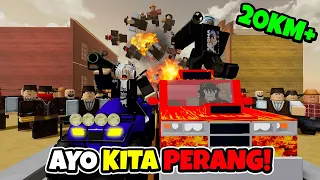 KITA PAKAI 2 KENDARAAN DAN PERANG SAMA COWBOY ZOMBIE? 😱 | Roblox A Dusty Trip