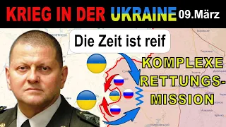 09.März: Ukrainer ENTDECKEN seltene Gelegenheit die russischen FLANKEN ZU NEHMEN | Ukraine-Krieg