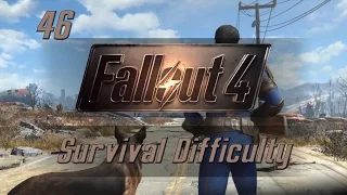 Let's Play Fallout 4 (Survival Difficulty) - Ep.46 - Scouting - Fallout 4 Gameplay!