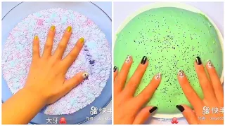 Most Relaxing and Satisfying Slime Videos #295 //  Fast Version // Slime ASMR //