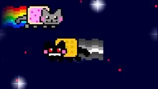 Geometry dash " nyan cats journey " [OMG]