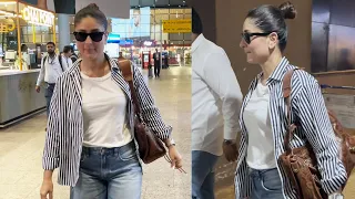 Kareena Kapoor Spotted At Mumbai Airport