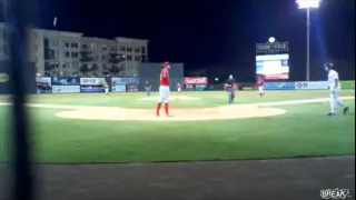 Greenville Drive And Lakewood BlueClaws Brawl