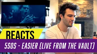 Producer Reacts to Easier - 5SOS (Live From The Vault)