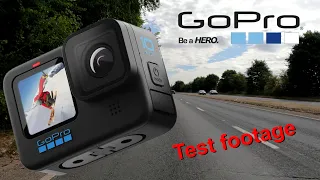 Harley davidson Sportster GoPro Hero 10 test footage