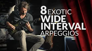 8 (very) special WIDE INTERVAL Licks and Arpeggios!