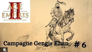 (FR) AoEII Definitive Edition: campagne de Gengis Khan mission 6