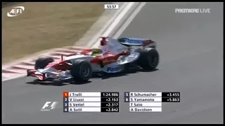 F1 2007 all crashes