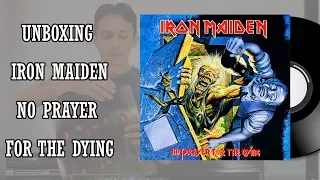 Unboxing Video No Prayer For The Dying - Iron Maiden LP