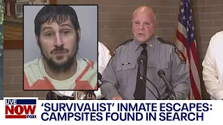 'Survivalist' inmate escapes: Police find campsites in search near Warren, PA | LiveNOW from FOX