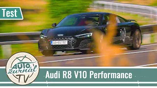 Audi R8 Coupé V10 performance quattro TEST 4K: Najlepšie AUDI