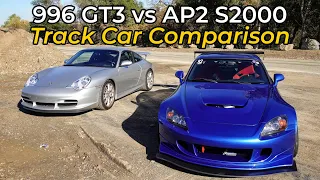 2004 Porsche 911 GT3 vs 2006 Honda S2000 - Head to Head Review!