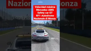 Velocidad máxima Mercedes-AMG Safety car F1 #realracing3 #mercedes #safetycar #crash #monza #rr3