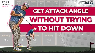 GET ATTACK ANGLE WITHOUT TRYING TO HIT DOWN