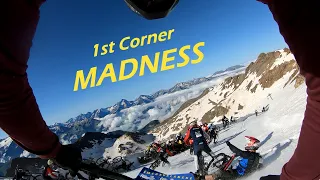 1st Corner MADNESS 💥 Megavalanche 2021 ⚡ 67th Place ‐ Full Run 💨 Luca Morell