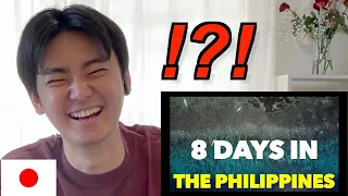 Japanese Reacts to 8 DAYS IN THE PHILIPPINES | NAS DAILY