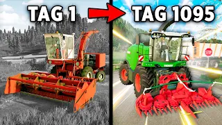 Ich habe 3 Jahr damit verbracht, eine Rinderfarm aufzubauen! Landwirtschafts Simulator 22