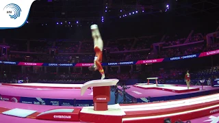 Ana PEREZ (ESP) - 2018 Artistic Gymnastics Europeans, qualification vault