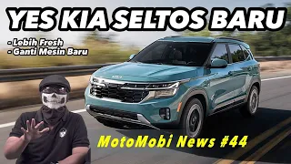 KIA SELTOS FACELIFT 2023 Pakai Mesin dan Turbo Baru! | Motomobi News #44