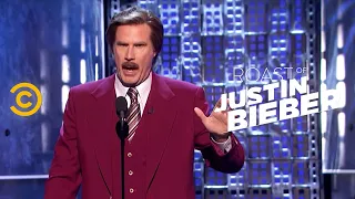 Roast of Justin Bieber - Ron Burgundy - A Star-Studded Evening  - Uncensored