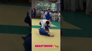 Abe Hifumi training seoi nage