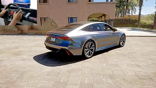 2021 Audi RS 7 Sportback - FORZA HORIZON 5 GAMEPLAY LOGITECH G923 UPDATE 12 | [PC] 4K 60FPS