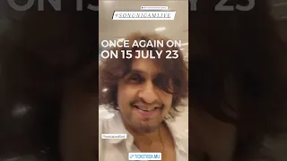 Sonu Nigam is coming to Mauritius on 15 July 2023 #sonunigam #live #short  #shorts