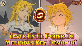 ¡¿ESTA SERÁ la UNIDAD MÁS ROTA de TODO GRAND CROSS?! ¡ASÍ ES MELIODAS REY DEMONIO! | 7DS Grand Cross