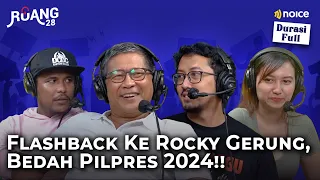 ROCKY GERUNG BILANG MENCARI PEMIMPIN IDEAL DI INDONESIA HANYA OMONG KOSONG - RUANG 28 ROCKY GERUNG