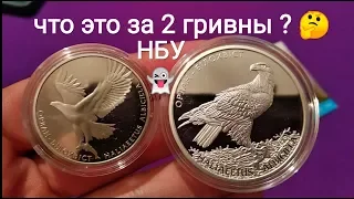 Брак рукоблуд НБУ заготовка Орлан белохвост Украина 2 гривны 2019 инвестиции в монеты России