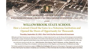 Willowbrook State School Program