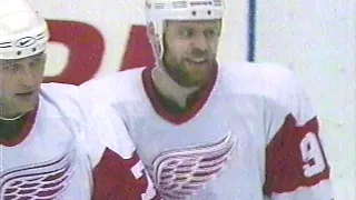 Tomas Holmstrom Goal - Game 5, 2002 Stanley Cup Final Red Wings vs. Hurricanes