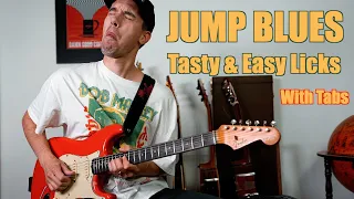 How to Play Jumb Blues: T-Bone Walker style - with Fiery Anson Funderburgh Twist