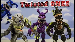 FNAF Twisted Ones TWISTED SET Toy Bootleg Funko Articulated Action Figures Five Nights at Freddy's