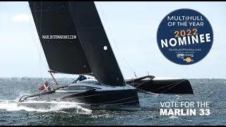 Vote NOW for the Marlin 33 Trimaran at the Multihull of the Year Awards 2022!