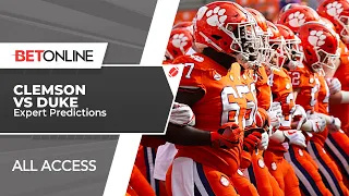 Clemson vs Duke College Football Predictions Week 1 | BetOnline All Access