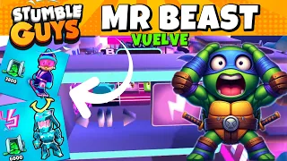 🔥STUMBLE GUYS || VUELVE "MR BEAST" & NUEVA RULETA GRATIS de FRAGMENTOS.