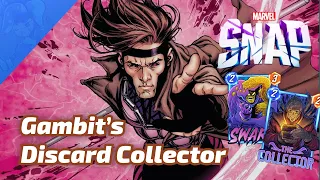 Gambit's got their number in Discard Collector - Marvel SNAP Gameplay & Deck Highlight