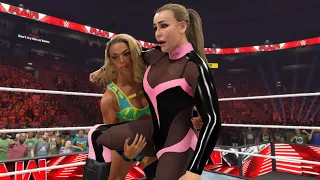 WWE 2K23 - ZOEY STARK VS NATALYA | RAW