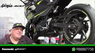 MANTENIMIENTO NINJA 400 2021 ARAMOT KAWASAKI PERU MARTIN ARANDA