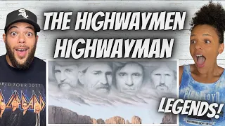 SUPER GROUP!| FIRST TIME HEARING The Highwaymen - Highwayman REACTION