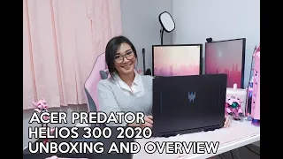 ACER Predator Helios 300 2020 Unboxing and Overview
