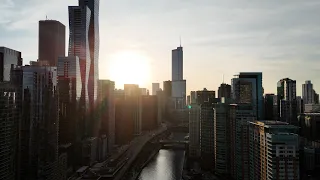 CHICAGO, USA  Cinematic Travel Film Tour DJI Mini 4 Pro Drone