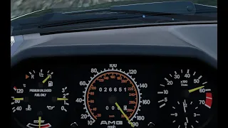 [FH5] 1987 Mercedes-Benz AMG Hammer Coupe Top Speed Test