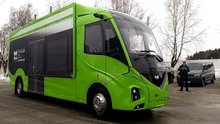 Белорусский футуристический электрогрузовик Vitovt electro truck действительно поехал